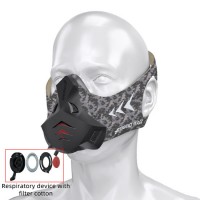 Korea Fashion Mask Fdbro PRO Black Fdbro Sports Mask Workout Outdoor Running Sports Mouth Mask