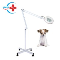 Hc-R044 Floor Standing LED Magnifying Glass with Light LED Magnifier Lamp for Veterinary Pet Use