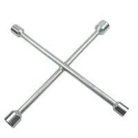 Cross Rim Wrench  Fully Polished Cross Spanner