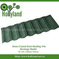 Colorful Stone Coated Metal Roof Tile Roofing Material (Classical Type)