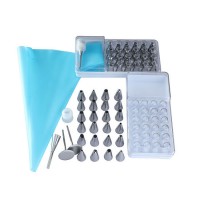 Stainless Steel Cake Nozzles Decorating Tips Pastry Bag 1 Set 29PCS