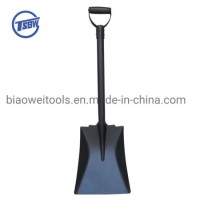 Square Mouth Shovel with Riveted Handle