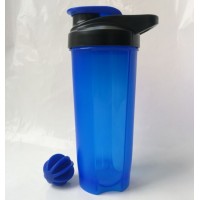 700ml Supplement Nutrition Fitness Protein Shaker Bottle with Plastic Mix Ball