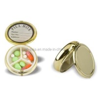 Pill Case with Mirror