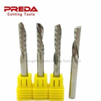 6*22 Down Cut Cutter Left-Helical One Flute Left Spiral CNC Router Bits CNC Tools/End Milling Wood M