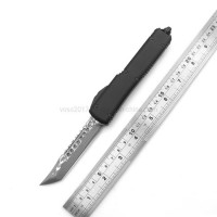 8.45 "Damascus Blade Ultratech Automatic Knife Ut70 Otf Knife