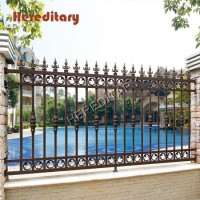 High Quality Aluminum Security Garden Fence and Villa Anti-Theft Barbed Fence