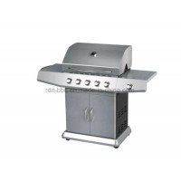 High Quality 5 Burner BBQ Gas Grill (stainless steel) with Side Burner  Perfect for Big Family and B