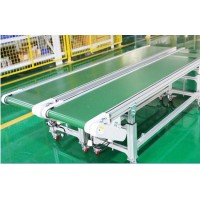 Flat Belt Conveyor for Beverage Products