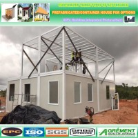 Movable Fabricated Container House Interior Design 2 Bedroom Prefab House