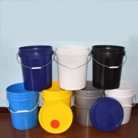 Wholesale PP Material Plastic Paint Bucket in Food Grade Oil or Chemical