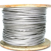 304 316 7X7 Stainless Steel Wire Rope/ Stainless Steel Cable Diameter 4mm