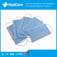 Plenty in Stock Disposable Surgical Facial Masks 3 Ply Non-Woven Melt-Blown Fabric 3ply Surgical Fac