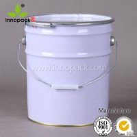 Metal Bucket/Barrel with Ring Lock for Paint Chemical Use