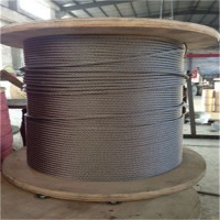 AISI304 Stainless Steel Wire Rope 7X7 7X19 Diameter 1mm-40mm