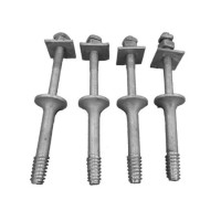 Galvanized Steel Crossarm Pin 7/8' Long Shank Type