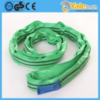 GS Certified 2t Polyester Green Round Sling