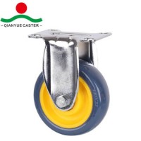 PU Caster with Chrome Plated