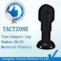 Good Quality Plastic Black Toilet Partition Bathroom Adjustable Legs