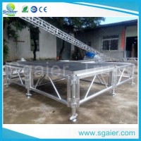 Assemble Portable Stage Concert Stage Event Stage in Stage Factory 2020 Aluminum Stage Guangzhou Chi