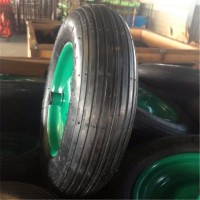 PU Foam Solid Tyre Wheelbarrow Pneumatic Wheel 400-8