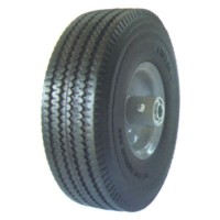 Handtrolley 3.50-4inch PU Foam Wheel with Steel Rim Color of Steel Rim Can Be Changed