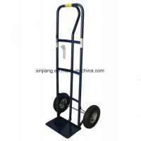 Heavy Duty Steel Construction 250kg Hand Trolley with 3.50-4" Rubber Air Wheel