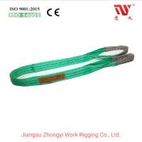 6: 1 2t Polyester Flat Double Eye Webbing Sling for Lifting