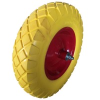 Solid Rubber Puncture Proof Tire Wheels for Wheel Barrow
