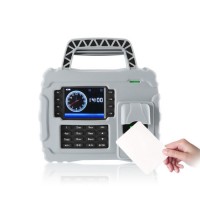 Portable Wireless Biometric Fingerprint and ID Time Attendance System