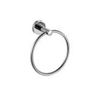 Big Round Base Stainless Steel 304 Single Towel Ring (Z61907)
