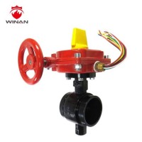 Manual Carbon Steel Butterfly Valve for Water Control