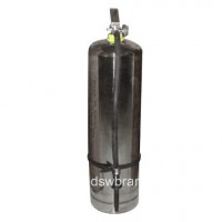 20lbs Stainless Steel Fire Extinguisher 162*560*1.2mm  Empty Cylinder