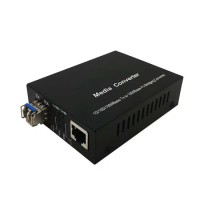 10/100/1000m Gigabit Fiber Optic RJ45 Ethernet Switch Fiber Media Converter