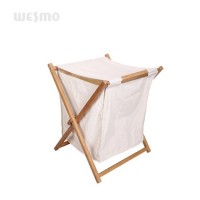Carbonized Bamboo Bathroom Accessories Laundry Basket