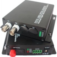 RS232/485/422 Data Optional 1/2/4/8/16/32 Channel Optical Video Transceiver/HDMI Video Optical Conve