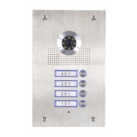 Doorphone-4 Wires Video Intercom Villa System (Outdoor station PL591BC4(4))