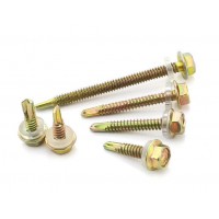 Hex Washer Head Self Tapping Screw Yzp with EPDM Washer