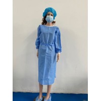 Disposable Surgical Gown/Isolation Gown with Material SMS 40g.