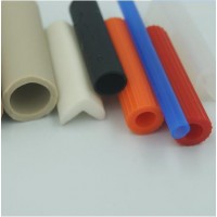 Food Grade Extruded Silicone Rubber Reinforced Hookah Hose