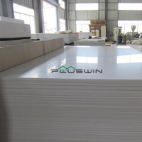 White High Glossy Surface PVC 18mm PVC Celuka Foam Board Laminated Board