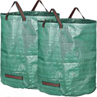 272L Heavy Duty Garden Waste Sacks/PP Multi-Function Durable Large Sundries Storage Bags Leaf Bags G