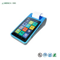 2018 New Customizable POS Terminal with POS Software Handheld Thermal Printer Supports NFC/ID/Magnec