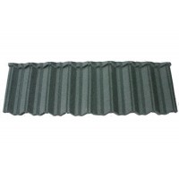 Heat Resistance Olive Green Stone Metal Roof Tile for Classic Tile