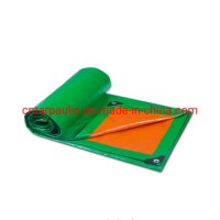 Green Color HDPE Woven Fabric Tarpaulin  LDPE Laminated PE Tarpaulin  Truck Cover Tarpaulin Plastic