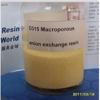 Anion Exchange Resin- D315 Macroporous Acrylic Acid Series Weak Base Anion Exchange Resin