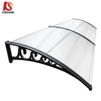 Polycarbonate/PC Hollow Rainshed/Awning for Building
