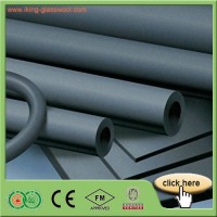 HVAC System Flexible Rubber Foam Pipe Insulation for Air Conditioner