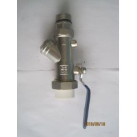 PPR Y Filter Brass Ball Valve for Water Pipe System