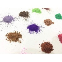 China Factory Orange Red Color Fluorescent Pigment Powder Phosphor Pigment for Nail Polish  Neon Pow